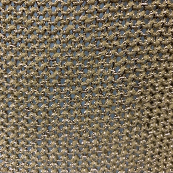 BCBGMaxAzria Brown Beaded Crochet Boho Sweater - Picture 12 of 15